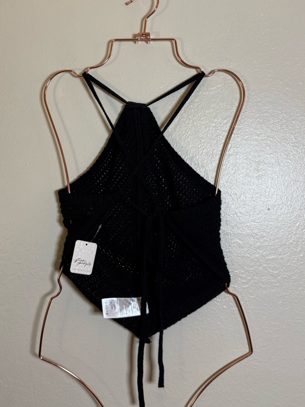 Free People Beach June Fauxchet Sweater Halter Top
Size small - Picture 3 of 6